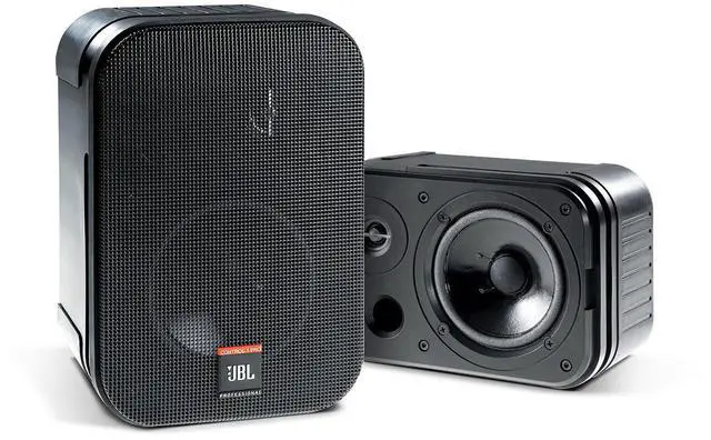 Main image of Professional C1PRO High Performance 2-Way, 150 Watt 5.25 Compact, Passive, Satellite, Bookshelf Speakers, Home Theater, Desktop, Stereo, Studio, Black, Sold as Pair