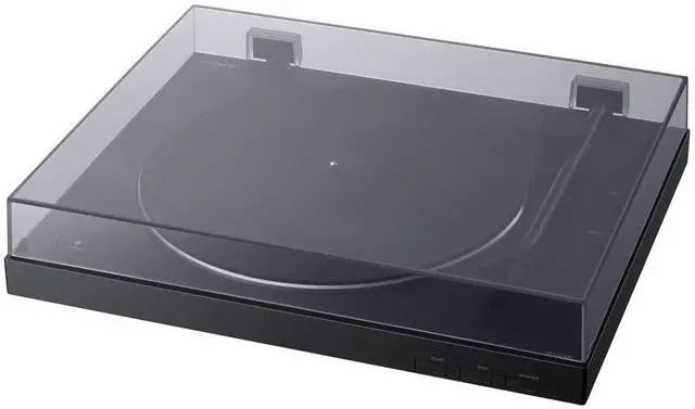 Alt view image 4 of 8 - Sony PSLX310BT Fully Automatic Belt-Drive Wireless Stereo Turntable - Plays 33 1/3 and 45 RPM Vinyl Records - Bluetooth - USB Output - Black