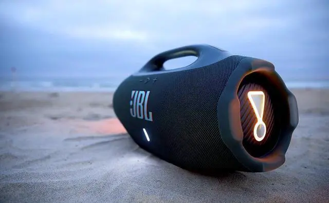 Alt view image 9 of 14 - Boombox 4 Portable Bluetooth Speaker - Black