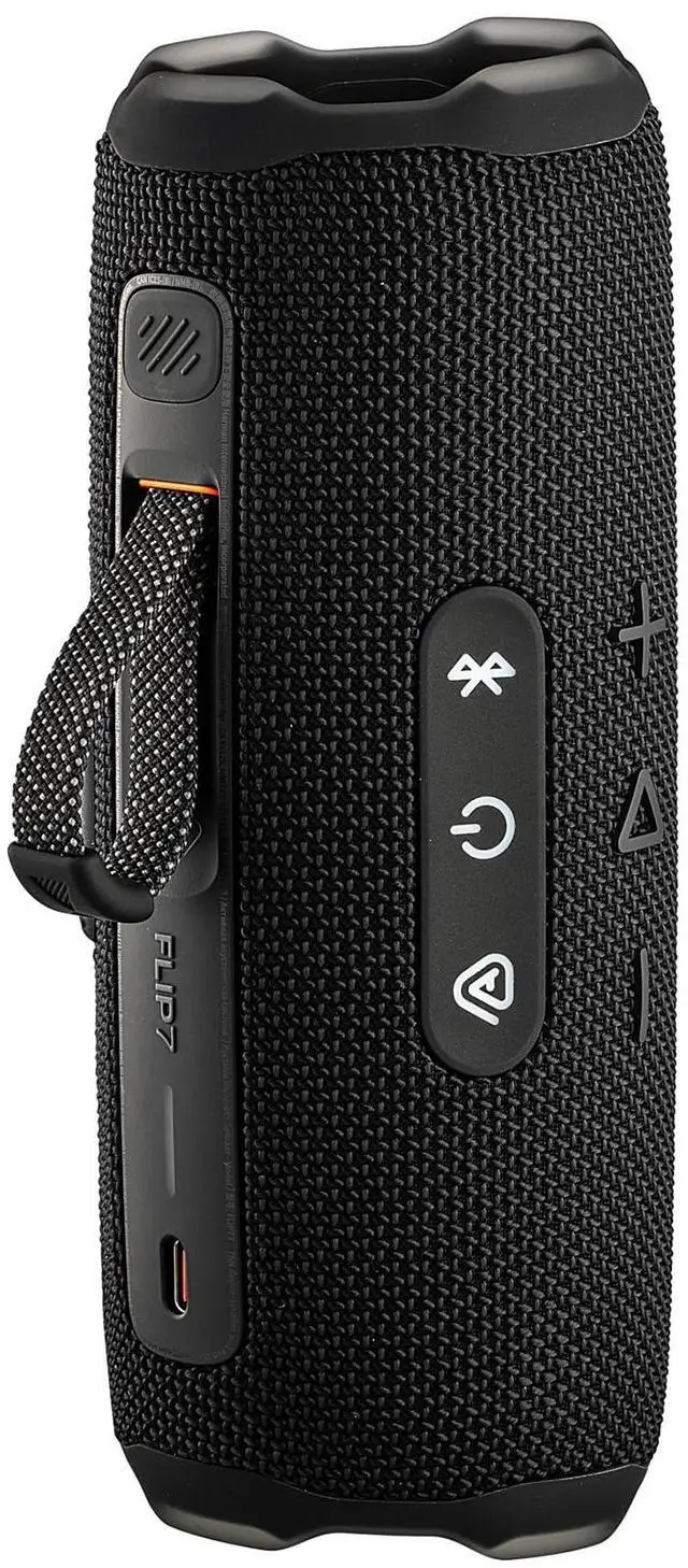 Alt view image 3 of 7 - FLIP 7 (Black) Waterproof Portable Speaker Bundle with X-Halo Hardcase (Black)
