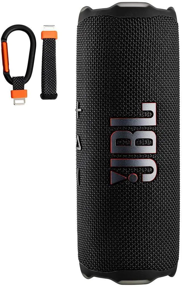 Alt view image 5 of 7 - FLIP 7 (Black) Waterproof Portable Speaker Bundle with X-Halo Hardcase (Black)