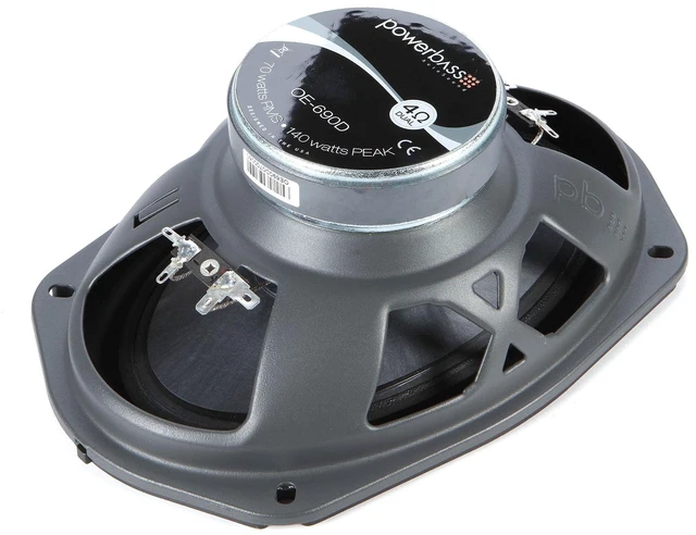 Alt view image 4 of 4 - OE-690D - 6"x9" 3-Way Speakers 100Wrms / 300Wmax (2-Ohm) - Pair