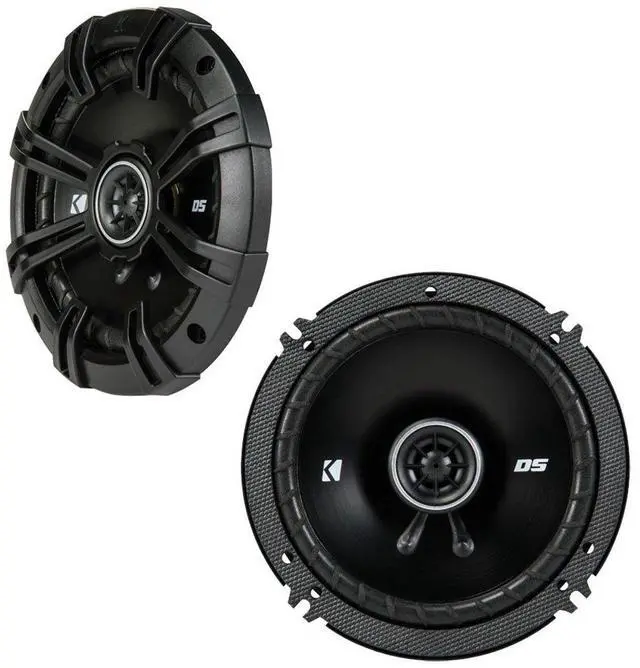 Alt view image 6 of 7 - Compatible with Nissan Xterra 2005-2008 Speaker Replacement Kicker Bundle DSC65 DSC693 & Harmony HA-A400.4 Amp