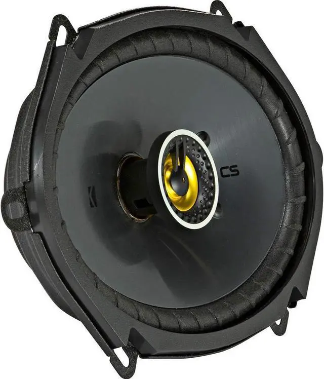 Alt view image 4 of 7 - KICKER CS Series CSC68 6 x 8 Inch Car Audio System Speaker, Black (2 Pack)