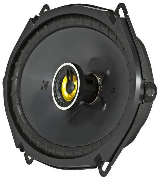 Alt view image 7 of 7 - KICKER CS Series CSC68 6 x 8 Inch Car Audio System Speaker, Black (2 Pack)