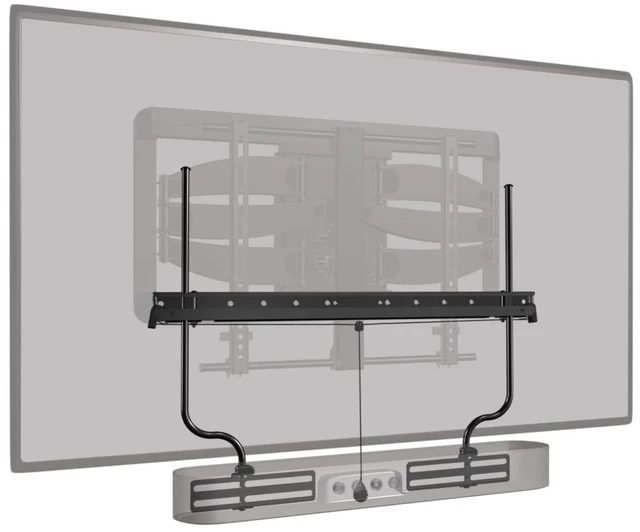 Main image of Soundbar Mount For TV Mount Bracket - Height & Depth Adjust, Moves In-Sync With TV, Supports Sound Bars Up To 20 lbs - SASB1-B1