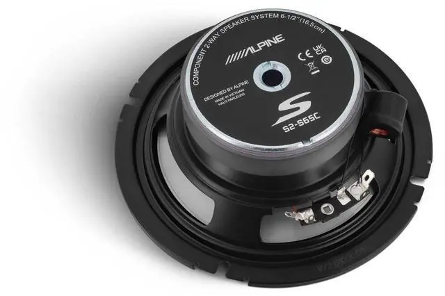 Alt view image 4 of 6 - S2-S65C - Next-Generation S-Series 6.5" Component Speaker Set | Crisp Highs and Tweeters for Detailed System Sound, Punchy 6 1/2 Midbass, Easy Front Door Install, Upgrades Factory Audio