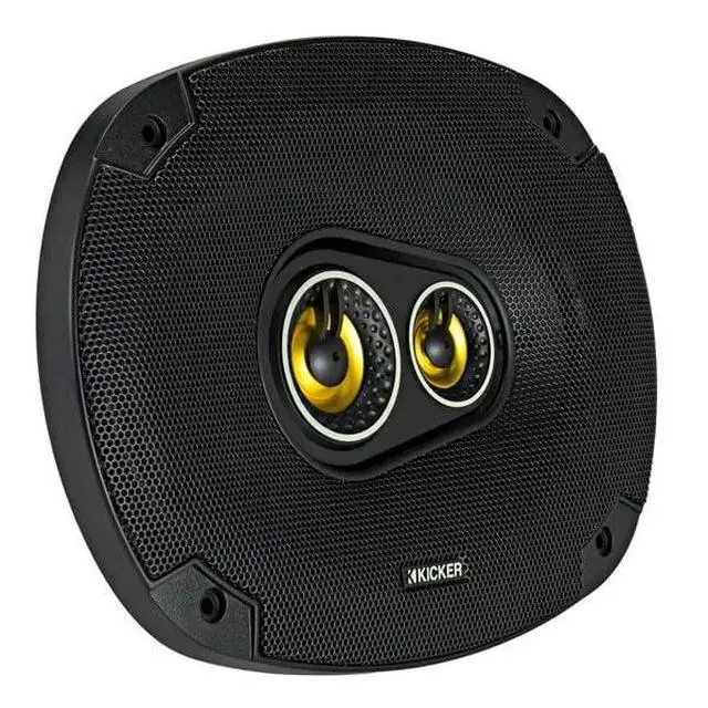 Alt view image 4 of 7 - CS Series 150 Watt 6 x 9 Inch Car Audio Coaxial Speaker Pair, Black | Factory upgrade for trucks and SUVs, smooth highs, strong midbass, easy drop-in door and rear deck install, durable build