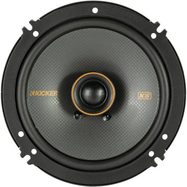 Alt view image 3 of 7 - 51KSC6504 KS-Series 6.5" Coaxial Speakers with.75" tweeters, 4-Ohm, Pair |.75 inch tweeters, 6.5 door stereo upgrade, factory replacement fit, front or rear mount
