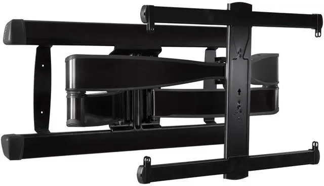 Alt view image 12 of 18 - Sanus VLF728 Large Full Motion TV Mount for 42" - 90" TV (Black)