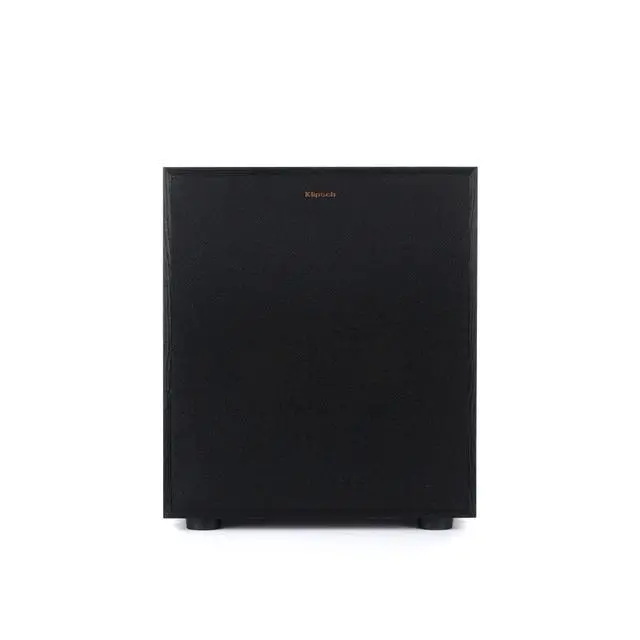 Alt view image 4 of 5 - R-100SW 10" Subwoofer, Incredibly Deep Bass and an All-digital Amplifier,14 5" x 12 5" x 16 4" | 10" front-firing spun-copper woofer with 300W peak power, RCA/LFE input and adjustable bass controls
