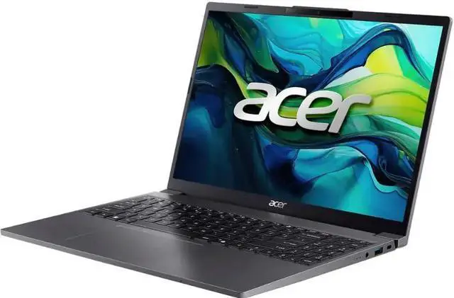 Alt view image 7 of 9 - Acer - Aspire Go 15 Laptop 15.3" WUXGA 1920 x 1200 IPS Intel i5-1334U Intel UHD Graphics - 8GB DDR4 256GB PCIe Gen4 SSD - Steel Gray