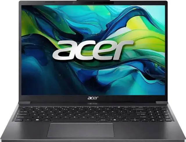 Alt view image 4 of 9 - Acer - Aspire Go 15 Laptop 15.3" WUXGA 1920 x 1200 IPS Intel i5-1334U Intel UHD Graphics - 8GB DDR4 256GB PCIe Gen4 SSD - Steel Gray
