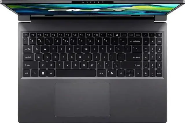 Alt view image 8 of 9 - Acer - Aspire Go 15 Laptop 15.3" WUXGA 1920 x 1200 IPS Intel i5-1334U Intel UHD Graphics - 8GB DDR4 256GB PCIe Gen4 SSD - Steel Gray