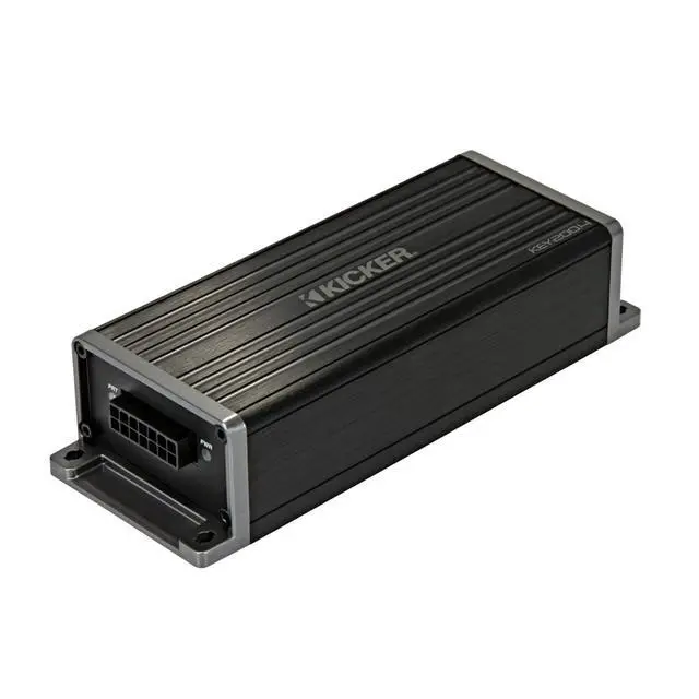 Alt view image 2 of 6 - 47KEY2004 Key 4-Channel DSP Smart Amplifier, 4x50W | Auto-tuning sound processor, cleaner louder door speakers, compact easy install, big factory stereo upgrade