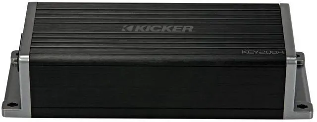 Main image of 47KEY2004 Key 4-Channel DSP Smart Amplifier, 4x50W | Auto-tuning sound processor, cleaner louder door speakers, compact easy install, big factory stereo upgrade