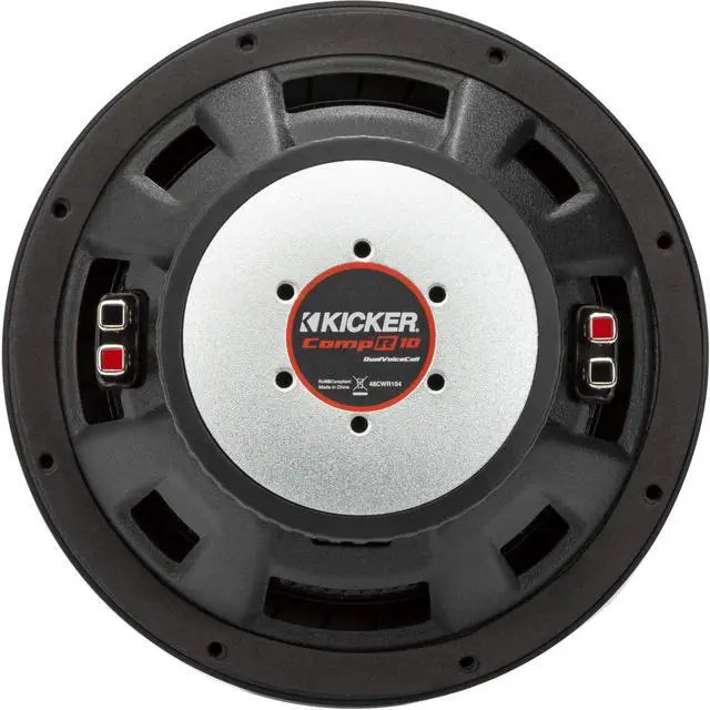 Alt view image 2 of 7 - 48CWR104 CompR 10" Subwoofer, DVC, 4-ohm | Deep bass upgrade for trucks and SUVs, sealed or ported box ready, high power handling, smooth accurate low-end response