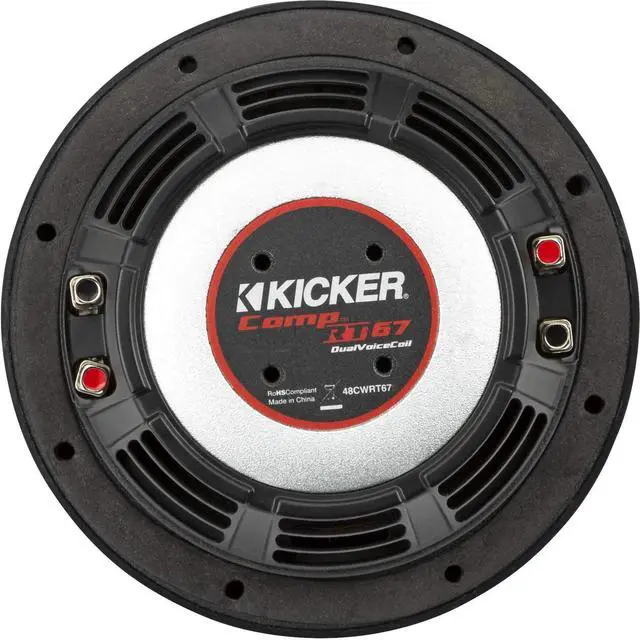 Alt view image 3 of 6 - 48CWRT672 6.75 in Comp RT Thin Woofer Bundle | 48CWRT672 6.75 in Comp RT thin woofer package with 2-ohm voice coils