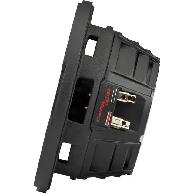 Alt view image 7 of 7 - 48CWRT672 CompRT 6.75" Subwoofer, DVC, 2-ohm - Includes Speaker Wire