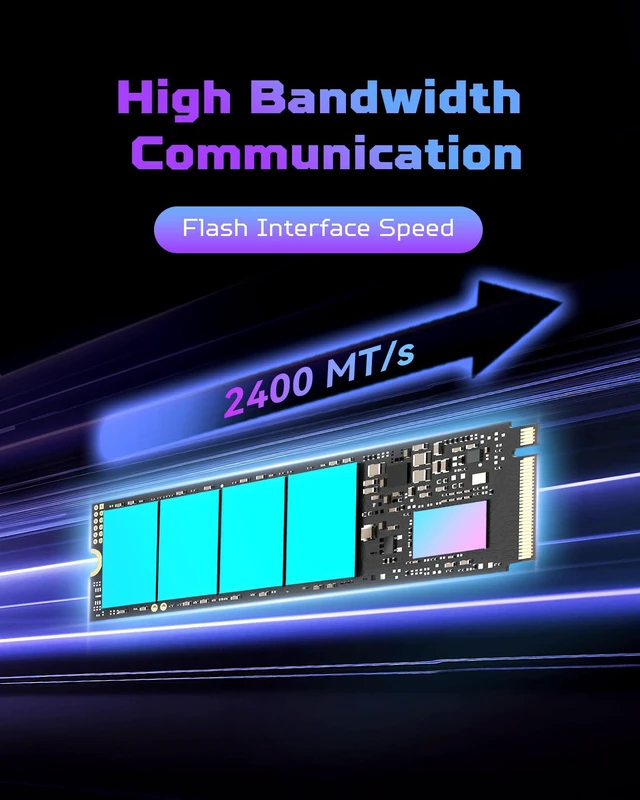 Alt view image 13 of 14 - Predator GM7 M.2 1T PCIe 4.0 SSD 7200 MB/s HMB PCIe Gen 4 x 4,NVMe 1.4 Solid State Disk
