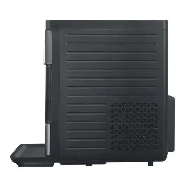 Alt view image 4 of 6 - Gallery, 33 Lbs. Countertop Ice Maker, Nugget Shaped Ice, Stainless Steel Trim (Black)