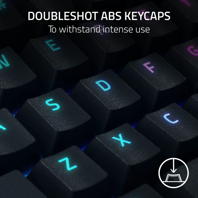 Alt view image 6 of 7 - Razer BlackWidow V4 Mechanical Gaming Keyboard: Green Switches Tactile & Clicky - Chroma RGB - 6 Dedicated Macro Keys - Magnetic Wrist Rest- Multi-Function Roller &Media Keys