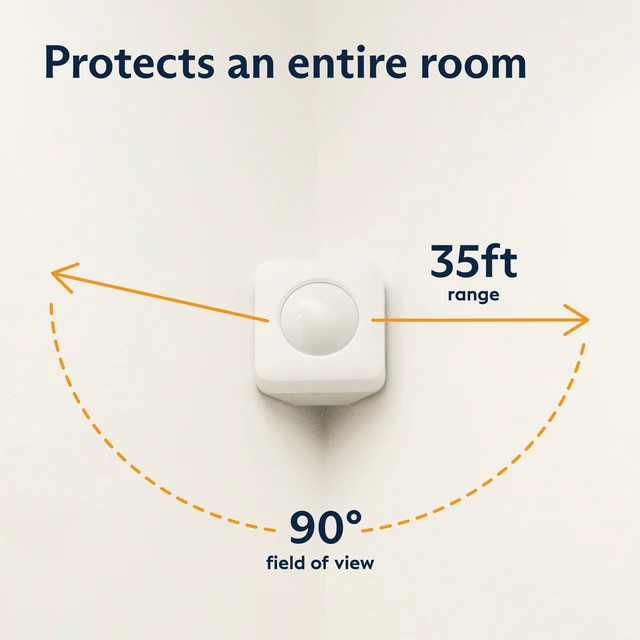 Alt view image 2 of 6 - Motion Sensor - Compatible with Gen 3 Home Security System