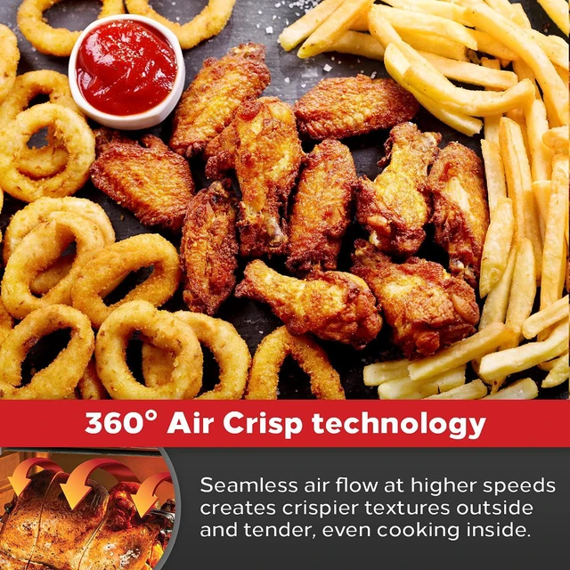 Alt view image 4 of 5 - Lagasse Everyday 360 Air Fryer Oven, 9-in-1 Countertop Oven | 9-in-1 air fryer oven with 360° convection, rotisserie and multiple cooking functions for everyday meals.