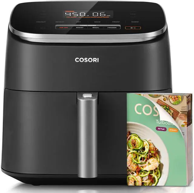 Main image of TurboBlaze Air Fryer, 9-in-1, 6 Qt, PFAS-Free Ceramic Coating