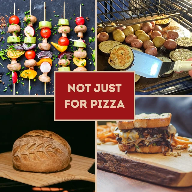 Alt view image 7 of 7 - 16" x 16" Pizza Steel - 1/4" Steel, 17.6 lbs | Multipurpose Cooking Steel for Pizzas, Sourdough, Grilling & More - Made in the USA