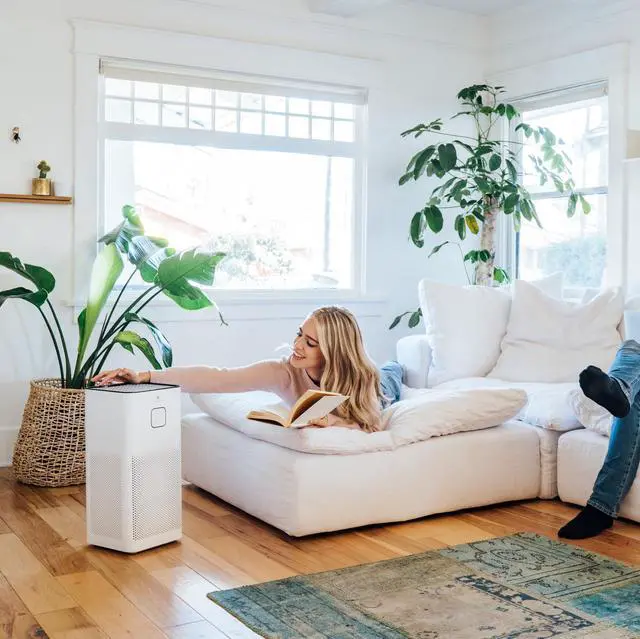 Alt view image 7 of 7 - Medify MA-50 Air Purifier V3.0 with True HEPA H13 Filter | 2,640 ft² Coverage in 1hr for Smoke, Wildfires, Odors, Pollen, Pets | Quiet 99.9% Removal to 0.1 Microns | White, 1-Pack