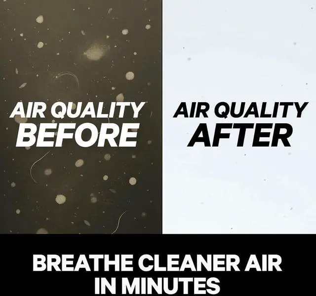 Alt view image 6 of 7 - 130i Smart Air Purifiers for Home Pets Allergies - HEPA + CarbonTech Filter up to 500X Stronger - Cleans Air Fast - Quiet Sleep Mode, Small Room Air Purifiers for Bedroom, Baby, Office, Dorm