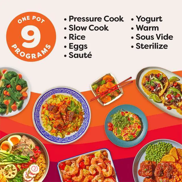 Alt view image 4 of 7 - Duo Plus 9-in-1 Multicooker, Pressure Cooker, Slow Cook, Rice Maker, Steamer, Sauté, Yogurt, Warmer & Sterilizer, Includes App with Over 800 Recipes, Stainless Steel, 6 Quarts