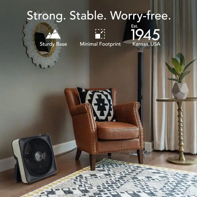 Alt view image 7 of 7 - 80X High Velocity Box Fan, 20 Inch, Digital Display, Timer