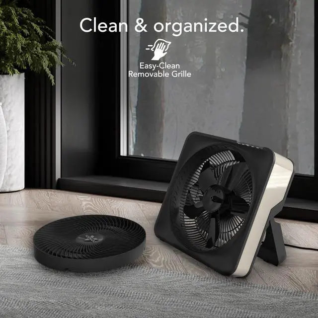 Alt view image 5 of 7 - 80X High Velocity Box Fan, 20 Inch, Digital Display, Timer