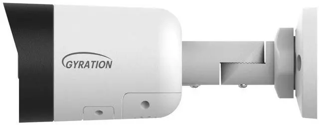 Alt view image 5 of 9 - Gyration CYBERVIEW810B 3840 x 2160 MAX Resolution 8 MP Outdoor Intelligent Fixed Deterrence Bullet Camera