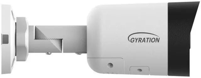 Alt view image 4 of 9 - Gyration CYBERVIEW810B 3840 x 2160 MAX Resolution 8 MP Outdoor Intelligent Fixed Deterrence Bullet Camera