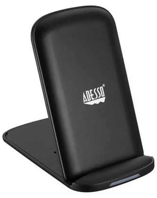 Alt view image 20 of 20 - Adesso 10W Max Qi-Certified 2-Coil Foldable Wireless Charging Stand AUH1020