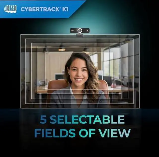 Alt view image 4 of 7 - 1080P Webcam with Microphone Full HD USB Web Camera with Adjustable View Angle, Noise Cancellation, Plug & Play Compatibility, Perfect for Zoom, Skype, Teams, Conferencing, and Content Creation