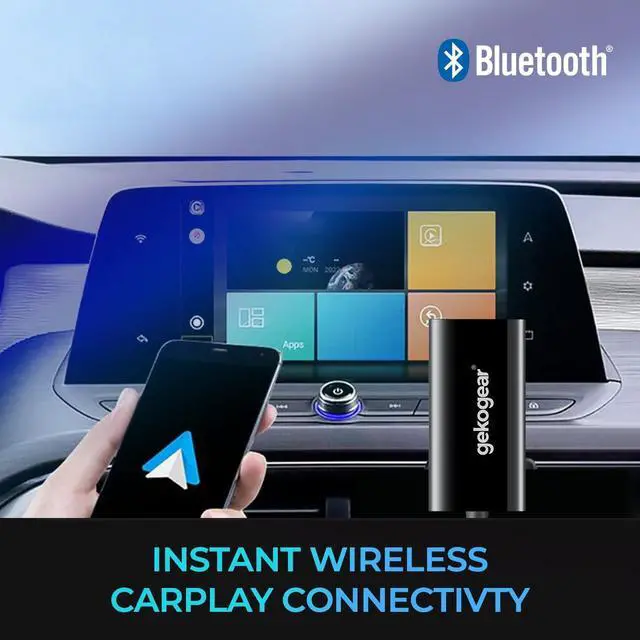 Alt view image 17 of 20 - GekoGear Orbit A200 Bluetooth 5.0 Bluetooth Adapter for Smartphone, Display - USB Type A/USB Type C - Compact