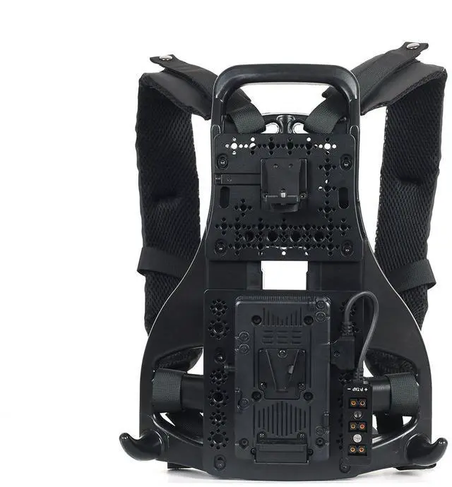 Main image of SZJELEN Video Outdoor Live Streaming Broadcast Backpack Plate Vest With D-tap Splitter and V-Mount Bracket For V-Mount/Gold-Mount Battery