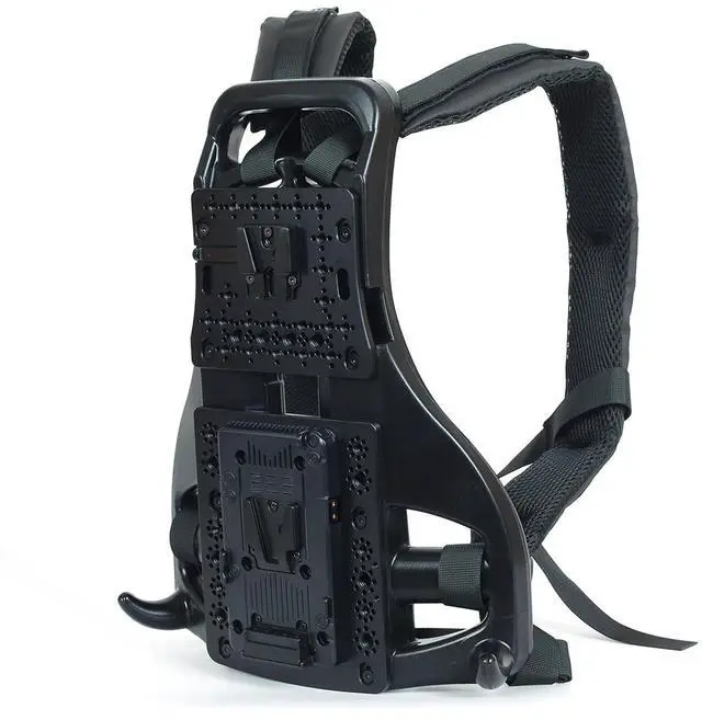 Alt view image 5 of 5 - SZJELEN Video Outdoor Live Streaming Broadcast Backpack Plate Vest With D-tap Splitter and V-Mount Bracket For V-Mount/Gold-Mount Battery