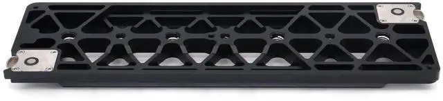 Alt view image 6 of 7 - SZJELEN 300mm/12in Bottom Dovetail Plate for ARRI Camera Standard Bottom Dovetail Plate Quick Release Baseplate for Tripod Bridge Plate - Black