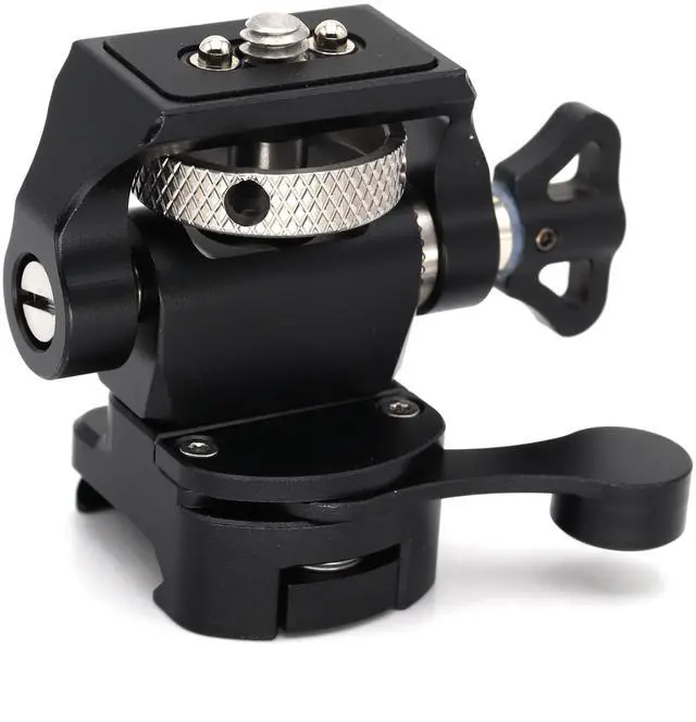 Main image of SZJELEN Camera Monitor Mount Bracket, NATO Clamp Mount for External Monitor Accessories, 360° Rotation 180° Tilt Adjustable Locking Arm for Camera Rigs, Monitor - Black