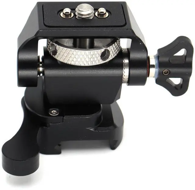 Alt view image 4 of 7 - SZJELEN Camera Monitor Mount Bracket, NATO Clamp Mount for External Monitor Accessories, 360° Rotation 180° Tilt Adjustable Locking Arm for Camera Rigs, Monitor - Black