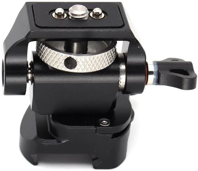 Alt view image 5 of 7 - SZJELEN Camera Monitor Mount Bracket, NATO Clamp Mount for External Monitor Accessories, 360° Rotation 180° Tilt Adjustable Locking Arm for Camera Rigs, Monitor - Black