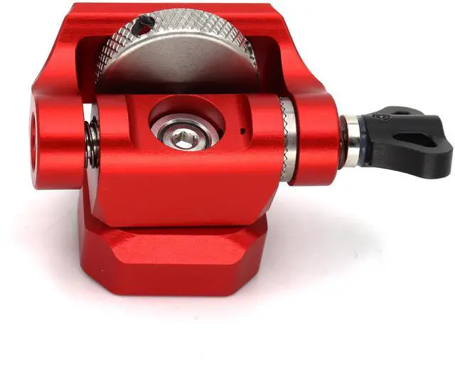 Alt view image 6 of 7 - SZJELEN Adjustable Camera Monitor Mount with 3/8 Screw for ARRI, 360° Swivel and 180° Tilt Monitor Holder Anti-Twist Support 5 in and 7 in Field Monitor - Red