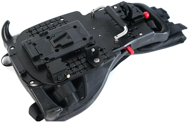 Alt view image 4 of 7 - SZJELEN Outdoor Live Streaming Broadcast Backpack Plate Vest For V-Mount Battery Clamp Power Output Supply Wireless Video