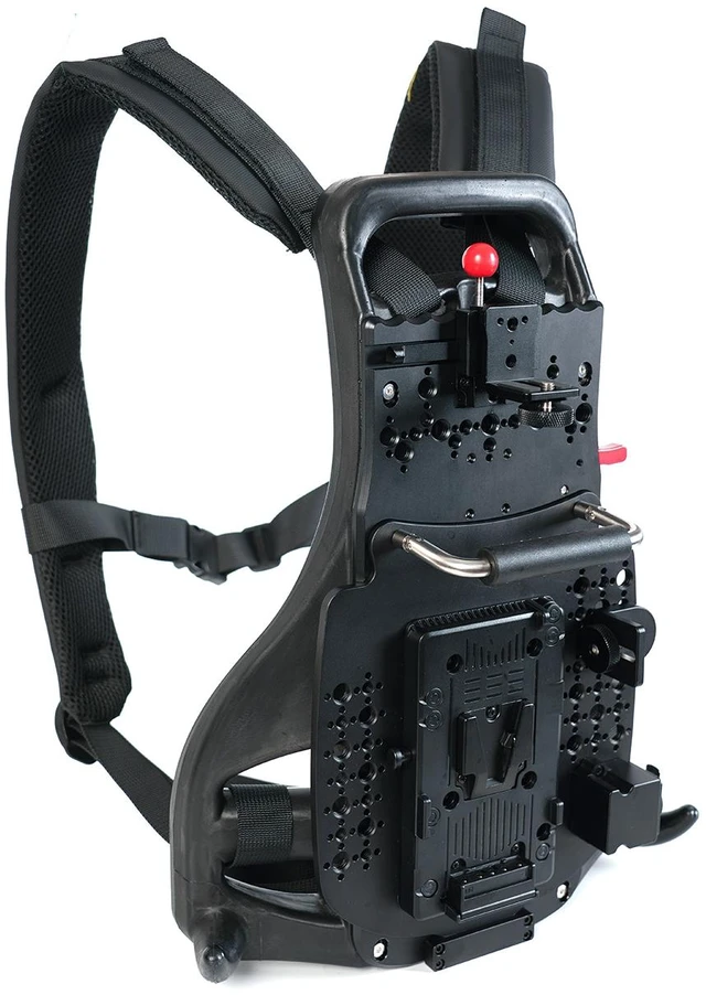 Alt view image 3 of 7 - SZJELEN Outdoor Live Streaming Broadcast Backpack Plate Vest For V-Mount Battery Clamp Power Output Supply Wireless Video