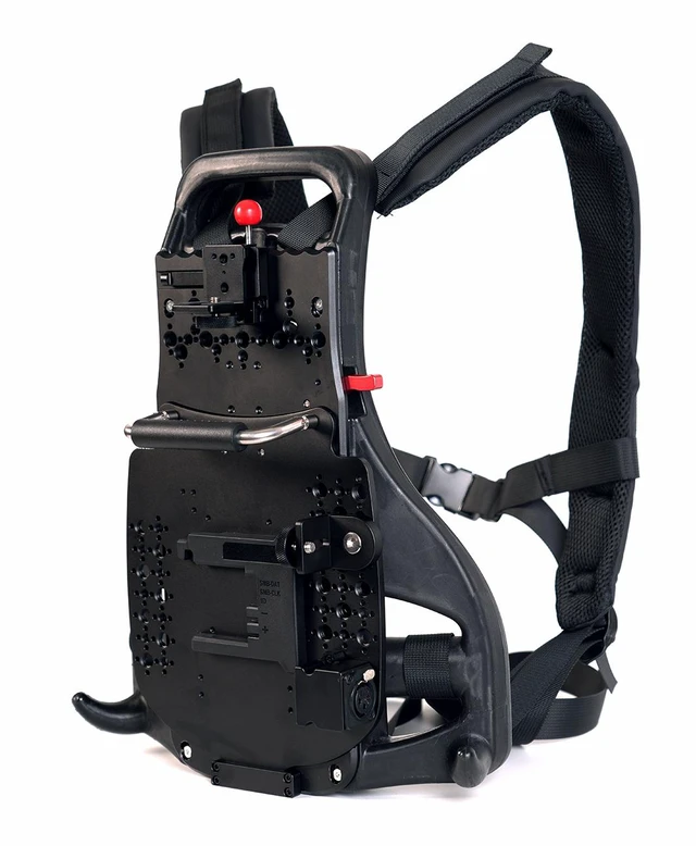 Alt view image 2 of 5 - SZJELEN Outdoor Live Streaming Broadcast Backpack Plate Vest For B-Mount Battery Clamp Power Output Supply Wireless Video